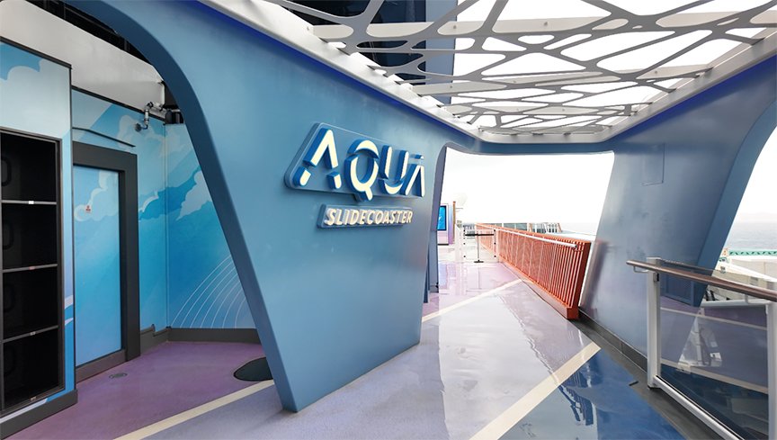 Norwegian Luna Review Aqua Slidecoaster